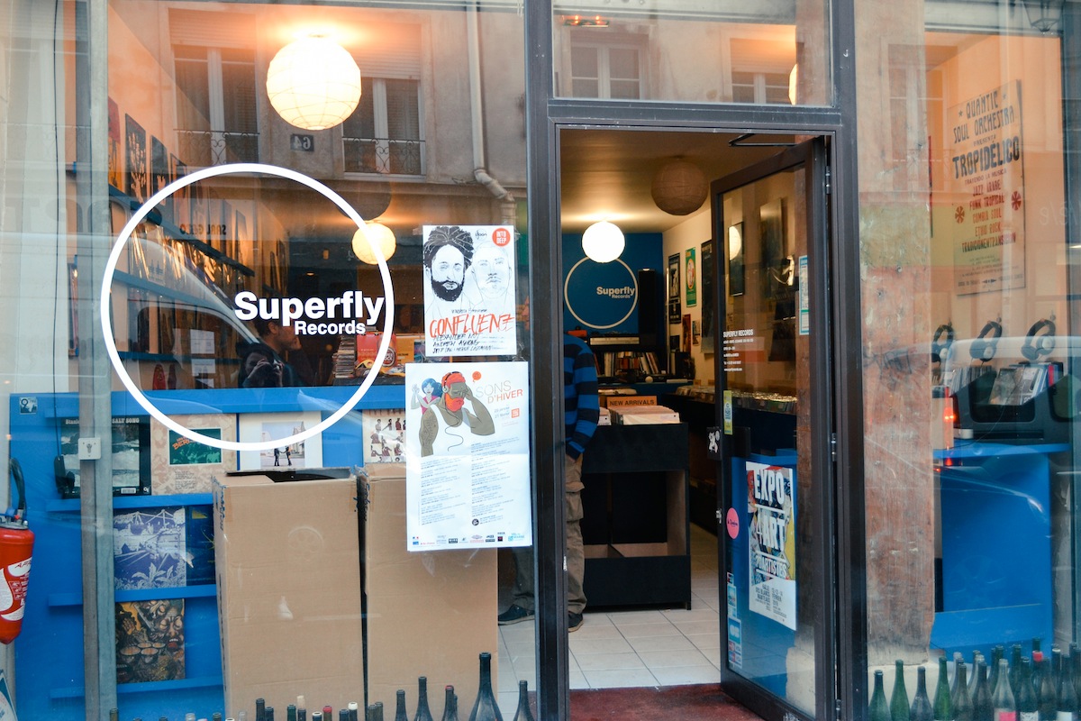 Superfly record shop Paris